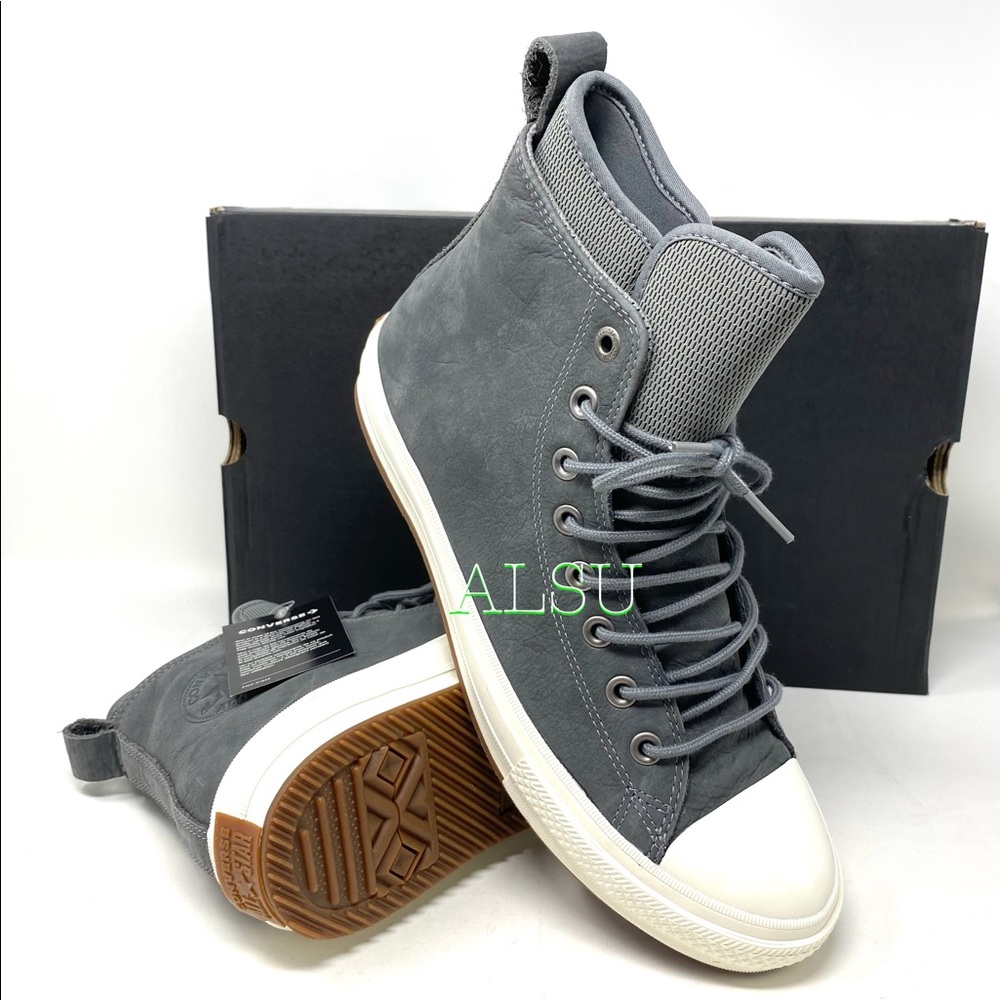 Converse Ctas WP Men’s Boot High Nubuck Grey - Picture 10 of 11